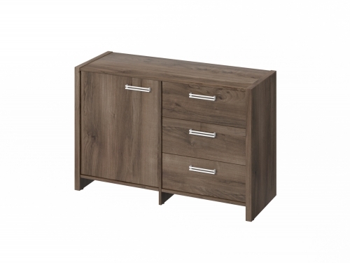 Тумба двухсекционная FI-12-01.D. Орех Пацифик Табак Тумба двухсекционная FI-12-01.D. Орех Пацифик Табак