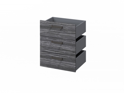 Комплект из 3 ящиков, фасады ЛДСП FB-124.D фото 3 Комплект из 3 ящиков, фасады ЛДСП FB-124.D фото 3