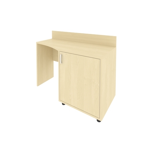 Стол (узкий) с тумбой и бортиком С-СТУ-120 (R) Стол (узкий) с тумбой и бортиком С-СТУ-120 (R)