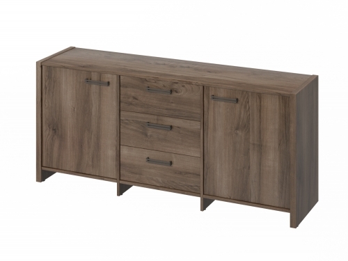 Тумба трехсекционная FB-13-01.D. Орех Пацифик Табак Тумба трехсекционная FB-13-01.D. Орех Пацифик Табак