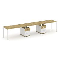 Бенч-система на 3 места с 2 опорными тумбами Concept CN.ORS-339