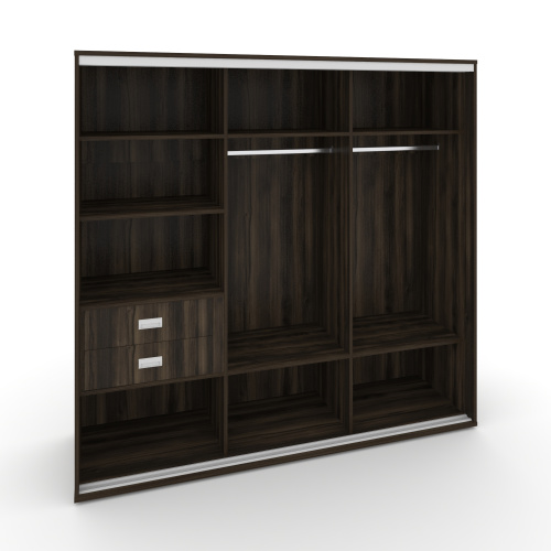 Корпус 3-х секционного шкафа низкого L=2669мм Maris SH.K3-8.2 K6 фото 3 Корпус 3-х секционного шкафа низкого L=2669мм Maris SH.K3-8.2 K6 фото 3