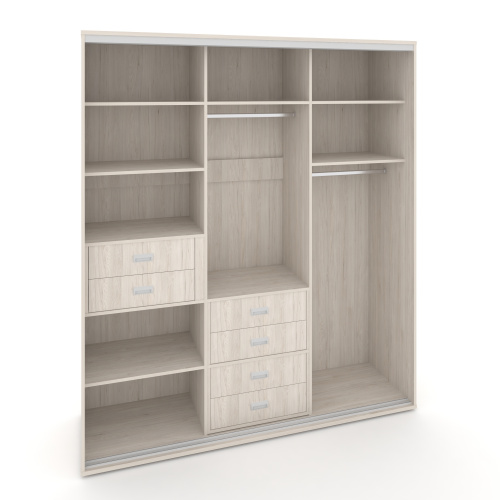 Корпус 3-х секционного шкафа высокого L=1619мм Maris SH.K3-1.1 K6 фото 2 Корпус 3-х секционного шкафа высокого L=1619мм Maris SH.K3-1.1 K6 фото 2