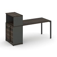Стол офисный с опорным шкафом-купе Concept CN.SP-237