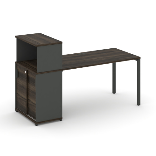 Стол офисный с опорным шкафом-купе Concept CN.SP-240 Стол офисный с опорным шкафом-купе Concept CN.SP-240
