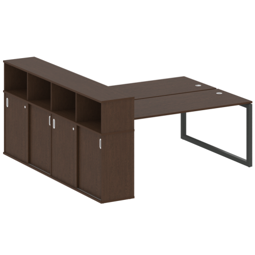 Бенч-система с шкафом-купе на О-обр. м/к Metal System Quattro 50БО.РС-СШК-4.5 фото 9 Бенч-система с шкафом-купе на О-обр. м/к Metal System Quattro 50БО.РС-СШК-4.5 фото 9