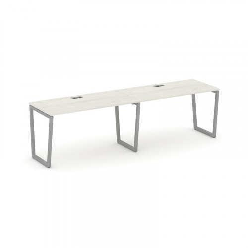 Style Project Рабочая станция 1 сторон. SN-4T2.ORS-014 Акация Лорка/Металл Антрацит/Заглушка Пластик фото 11