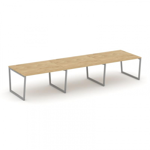 Style Project Стол переговорный SN-4T2.SPRG-053.3 Акация Лорка/Металл Антрацит 4410*1180*750 фото 2 Style Project Стол переговорный SN-4T2.SPRG-053.3 Акация Лорка/Металл Антрацит 4410*1180*750 фото 2