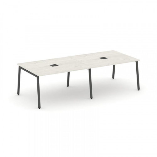 Style Project Стол переговорный SN-4A.SPRG-043 Акация Лорка/Металл Антрацит 2760*1180*750 фото 20