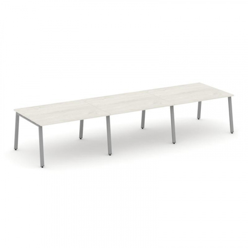 Style Project Стол переговорный SN-6A.SPRG-053.3 Тиквуд Светлый/Металл Антрацит 4140*1180*750 фото 13 Style Project Стол переговорный SN-6A.SPRG-053.3 Тиквуд Светлый/Металл Антрацит 4140*1180*750 фото 13