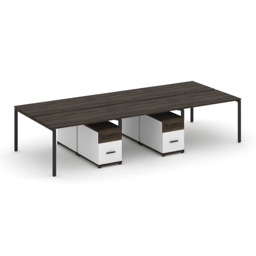 Бенч-система на 6 мест с 2 опорными тумбами Concept CN.DRS-346 фото 9