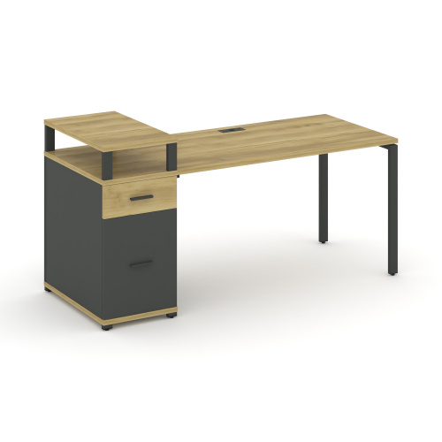 Стол офисный с опорной тумбой Concept CN.SP-413 фото 4 Стол офисный с опорной тумбой Concept CN.SP-413 фото 4