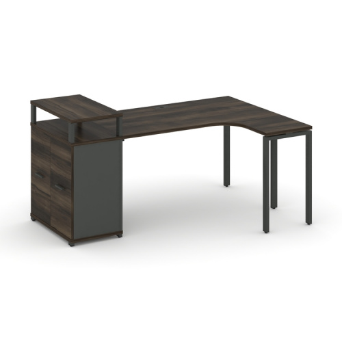 Стол эргономичный с опорным распашным шкафом Concept CN.SA-211(R) Стол эргономичный с опорным распашным шкафом Concept CN.SA-211(R)