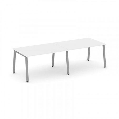 Style Project Стол переговорный SN-6A.SPRG-012.3 Белый/Металл Антрацит 2360*980*750 фото 8