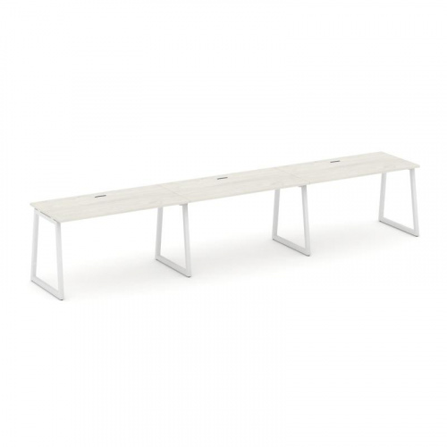 Style Project Рабочая станция 1 сторон. SN-4T1.ORS-033 Акация Лорка/Металл Антрацит/Заглушка Пластик фото 18