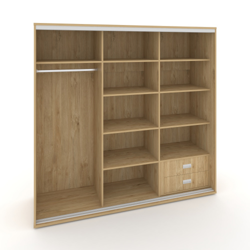 Корпус 3-х секционного шкафа низкого L=1619мм Maris SH.K3-1.2 K1 фото 4 Корпус 3-х секционного шкафа низкого L=1619мм Maris SH.K3-1.2 K1 фото 4