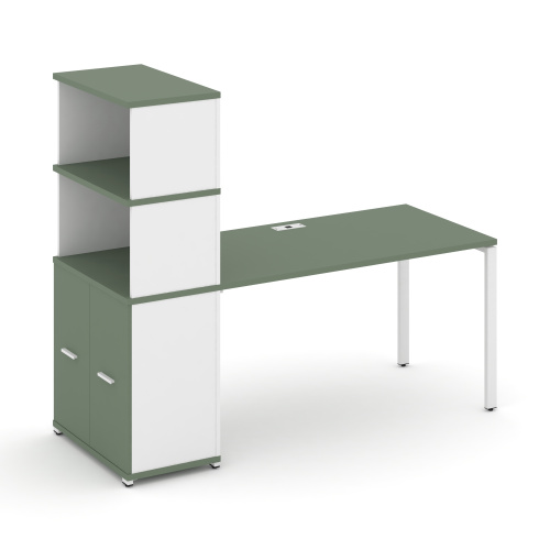 Стол офисный с опорным распашным шкафом Concept CN.SP-232