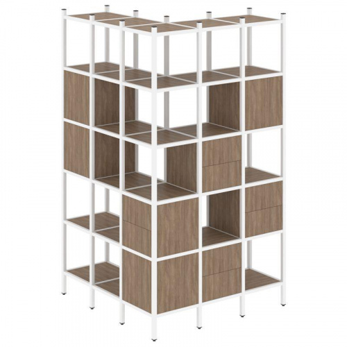 Стеллаж офисный угловой Loft VR.L-53 фото 9 Стеллаж офисный угловой Loft VR.L-53 фото 9