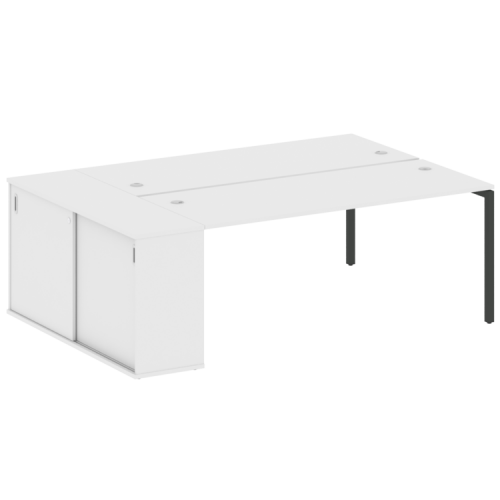 Бенч-система с шкафом-купе на П-обр. м/к Metal System Quattro 40БП.РС-СШК-1.5 фото 13 Бенч-система с шкафом-купе на П-обр. м/к Metal System Quattro 40БП.РС-СШК-1.5 фото 13