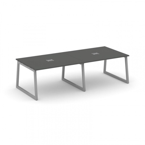 Style Project Стол переговорный SN-5T1.SPRG-042 Акация Лорка/Металл Антрацит/Заглушка Металл Антраци фото 19