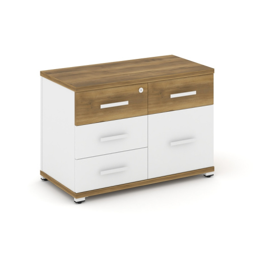 Тумба приставная с 2 ящиками Concept CN.TSP-010 W Тумба приставная с 2 ящиками Concept CN.TSP-010 W