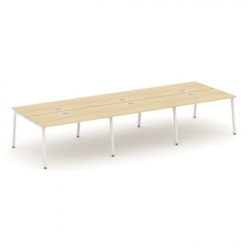 Style Project Рабочая станция 2-х сторон. SN-4A.DRS-082 Белый/Металл Антрацит 3540*1632*750 фото 27