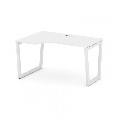 Style Project Стол рабочий эргоном. SN-5T2.SPA-001(L) Акация Лорка/Металл Антрацит/Заглушка Пластик фото 17