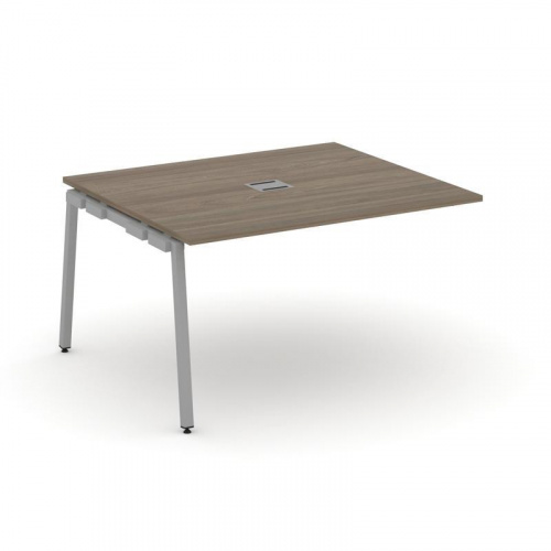 Style Project Проходной наб. элем. перег. стола SN-4A.NSPRG-034 Антрацит/Металл Антрацит 1580*1180*7