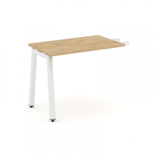 Style Project Брифинг-приставка SN-5A.BR-005 Вяз Благородный/Металл Белый 1380*600*750 фото 18