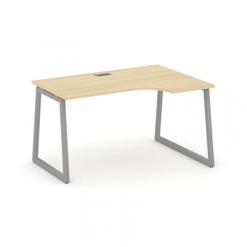 Style Project Стол рабочий эргоном. SN-4T1.SPA-022(R) Акация Лорка/Металл Антрацит/Заглушка Пластик фото 26