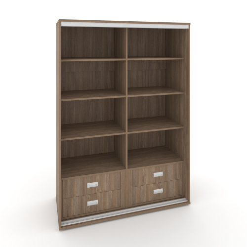 Корпус 2-х секционного шкафа низкого L=1500мм Maris SH.K2-5.2 K6 фото 5