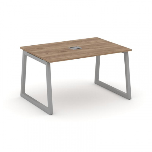 Style Project Стол переговорный SN-5T1.SPRG-004 Акация Лорка/Металл Антрацит/Заглушка Металл Антраци фото 11