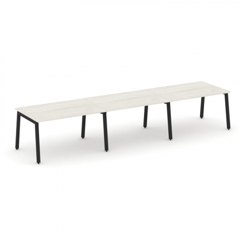 Style Project Стол переговорный SN-5A.SPRG-023.3 Дуб Наварра/Металл Белый 4410*980*750 фото 11 Style Project Стол переговорный SN-5A.SPRG-023.3 Дуб Наварра/Металл Белый 4410*980*750 фото 11