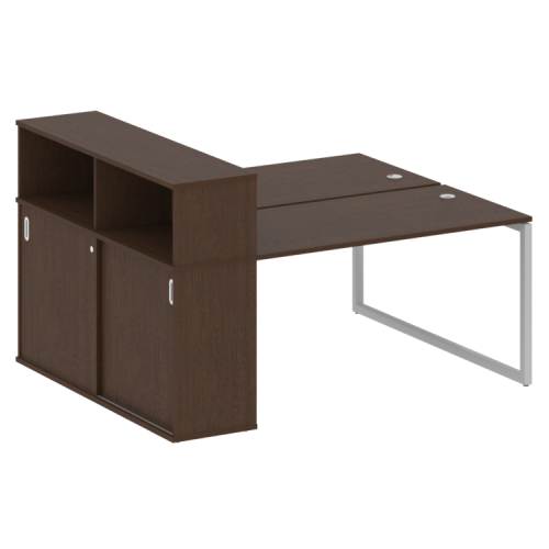 Бенч-система с шкафом-купе на О-обр. м/к Metal System Quattro 40БО.РС-СШК-2.3 фото 6