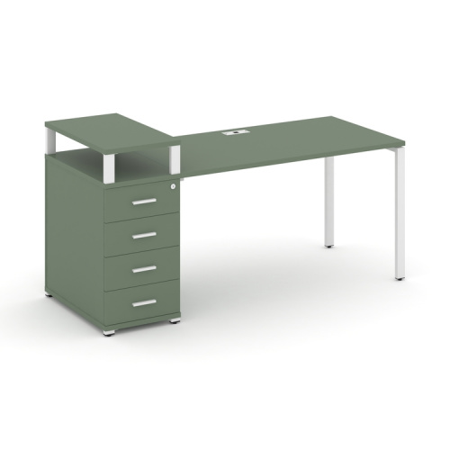 Стол офисный с опорной тумбой Concept CN.SP-409 Стол офисный с опорной тумбой Concept CN.SP-409