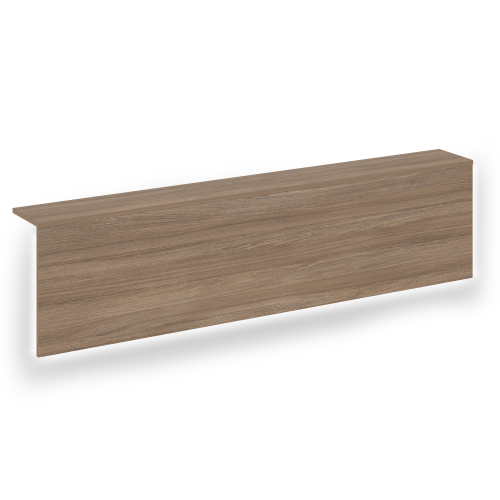 Накладка на 2 модуля с подсветкой прямая высокая Onix O.R-NP.V-158.2.S фото 6