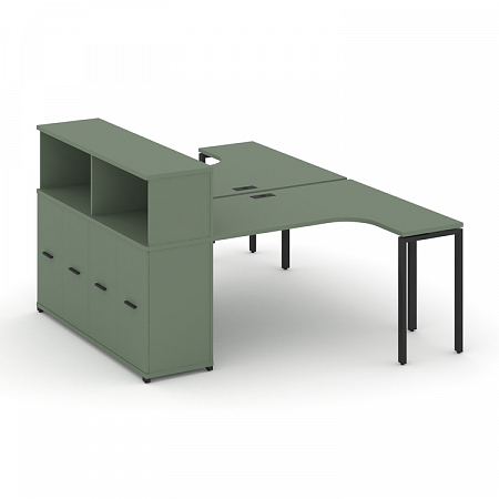 Бенч-система с опорным распашным шкафом Concept CN.DSA-213