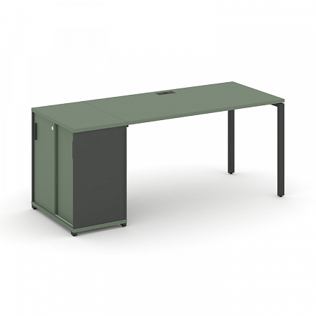 Стол офисный с опорным шкафом-купе Concept CN.SP-235