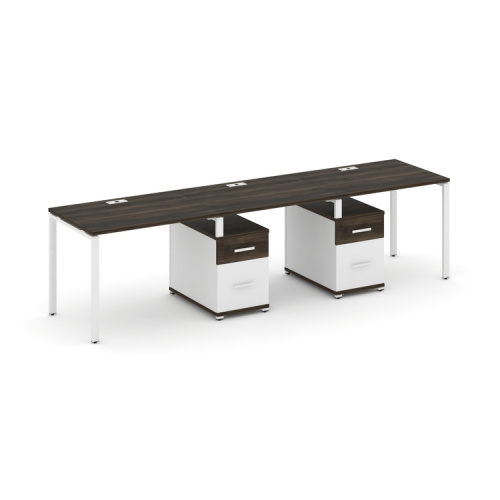 Бенч-система на 3 места с 2 опорными тумбами Concept CN.ORS-337 фото 10