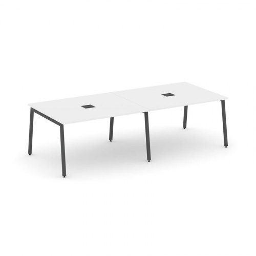 Style Project Стол переговорный SN-4A.SPRG-043 Акация Лорка/Металл Антрацит 2760*1180*750 фото 25