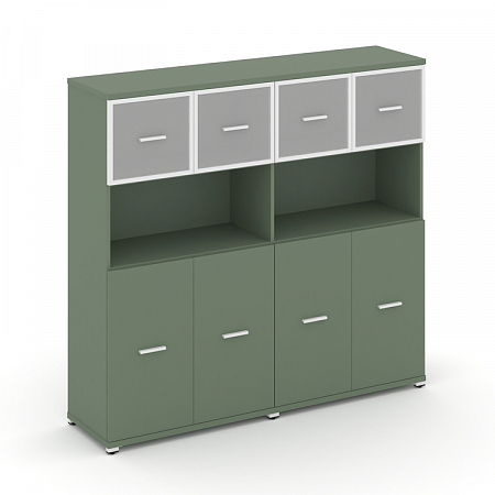 Шкаф офисный Concept CN.STS-425 RMW