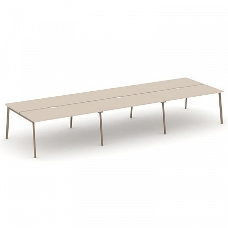 Бенч-система на 6 мест Estetica ES.D.RS-6.4-VP