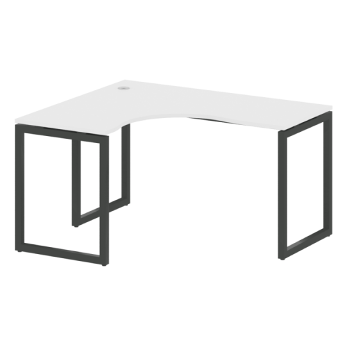 Стол криволинейный левый на О-обр. м/к Metal System Quattro 40БО.СА-3 (L) фото 7 Стол криволинейный левый на О-обр. м/к Metal System Quattro 40БО.СА-3 (L) фото 7