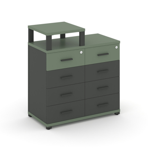 Тумба приставная c 8 ящиками и надставкой Concept CN.TSP-014 A Тумба приставная c 8 ящиками и надставкой Concept CN.TSP-014 A