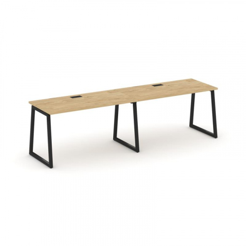 Style Project Рабочая станция 1 сторон. SN-4T1.ORS-003 Акация Лорка/Металл Антрацит/Заглушка Пластик Style Project Рабочая станция 1 сторон. SN-4T1.ORS-003 Акация Лорка/Металл Антрацит/Заглушка Пластик