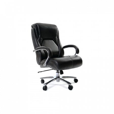 Кресло руководителя Chairman 402 Black (Натуральная кожа)