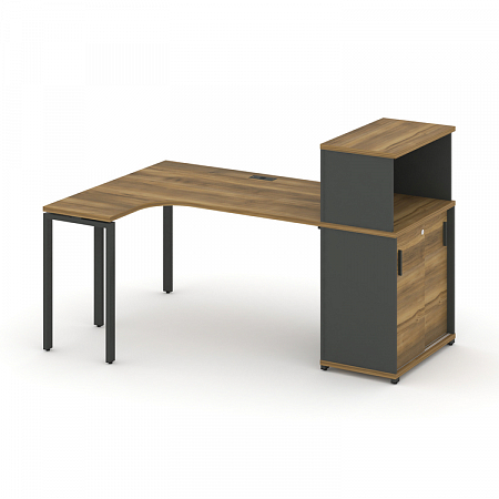 Стол эргономичный с опорным шкафом-купе Concept CN.SA-219(L)