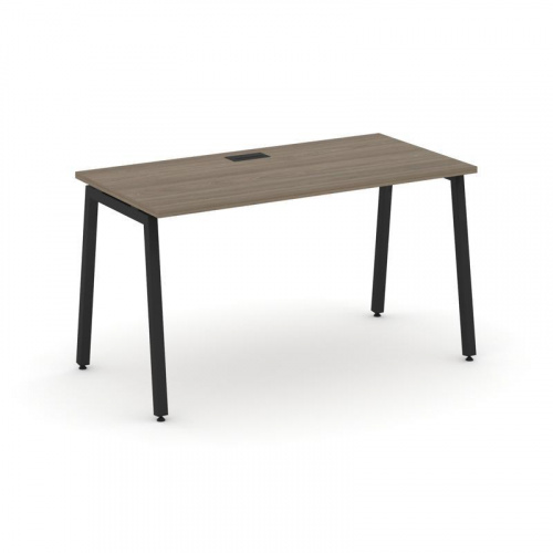 Style Project Стол письменный SN-4A.SP-012 Дуб Наварра/Металл Белый 1180*700*750 фото 6