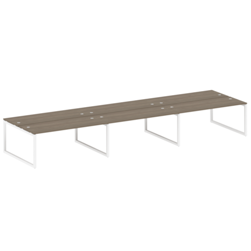 Бенч-система на 6 рабочих мест на О-обр. м/к Metal System Quattro 50БО.СМ-6.5 фото 3