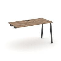 Style Project Стол-приставка к опор. элем. SN-4A.OPRS-023 Дуб Табак/Металл Антрацит 1380*800*750